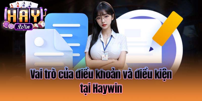 Vai trò của điều khoản và điều kiện tại Haywin